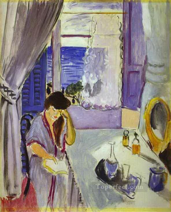 Interior Niza 1919 fauvismo abstracto Henri Matisse Pintura al óleo